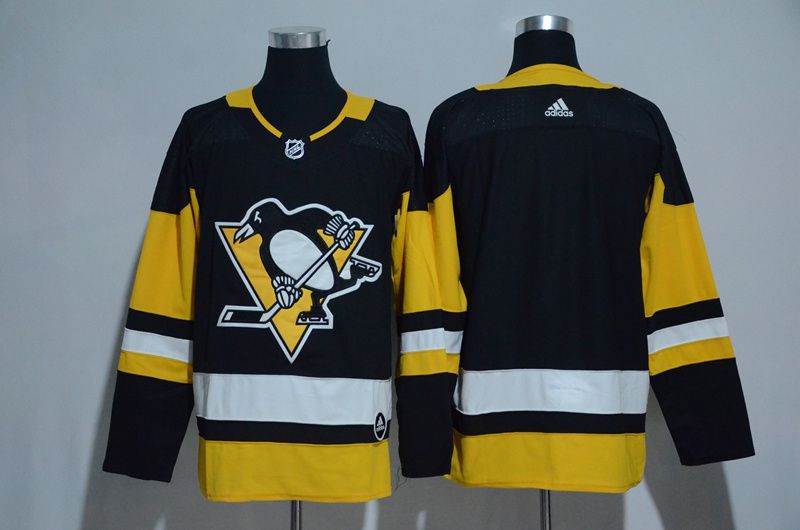 Men 2017 NHL Pittsburgh Penguins blank black Adidas Stitched Jersey